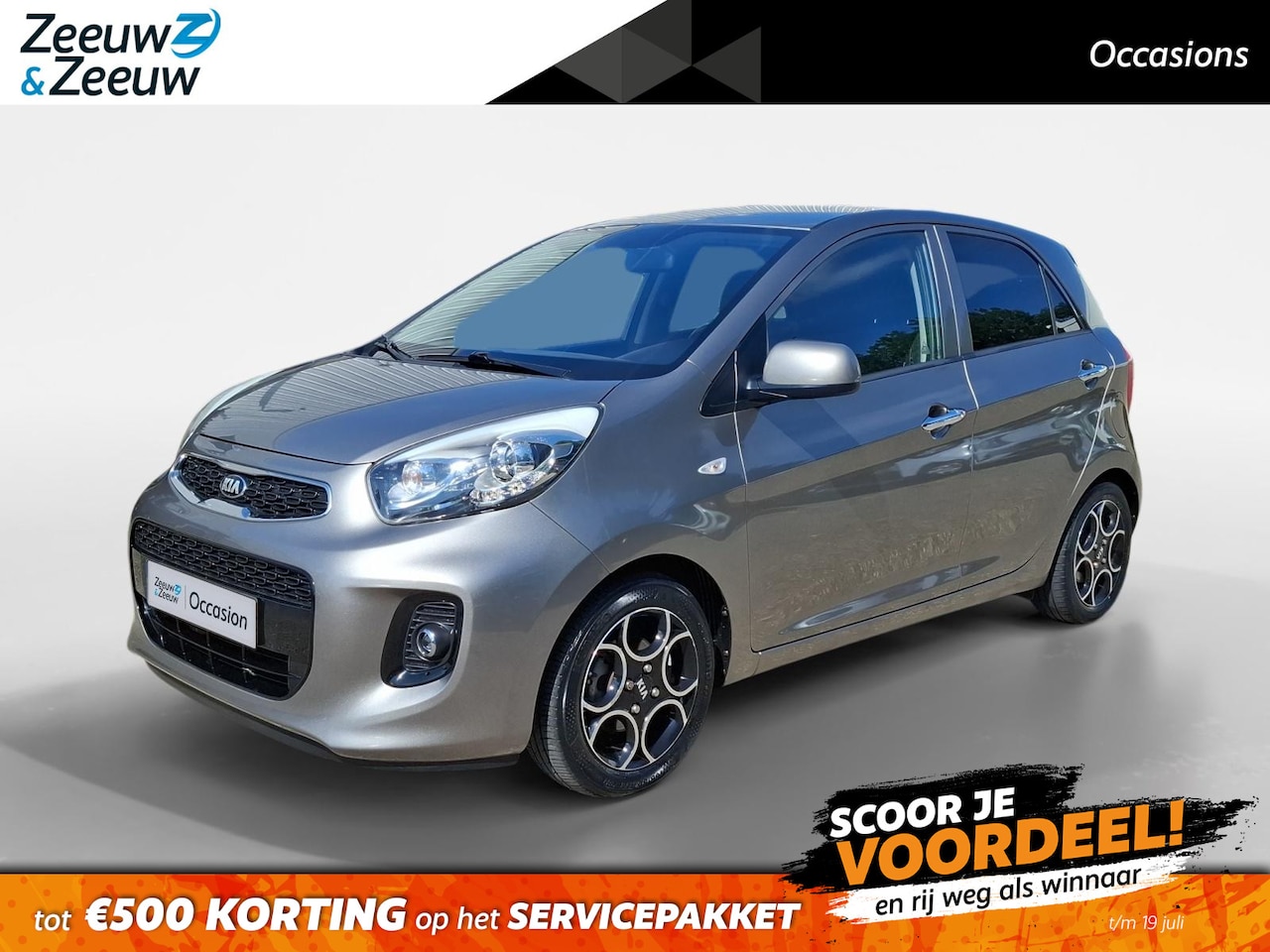 Kia Picanto - 1.0 CVVT First Edition | Lichtmetalen velgen | Climate | Elektrische ramen | Trekhaak | - AutoWereld.nl
