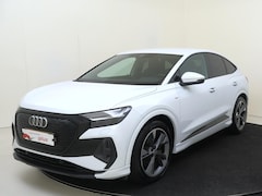 Audi Q4 Sportback e-tron - 35 S edition 55 kWh | SoH 86% | Warmtepomp | Stoel- en stuurwielverwarming | Keyless | Nav
