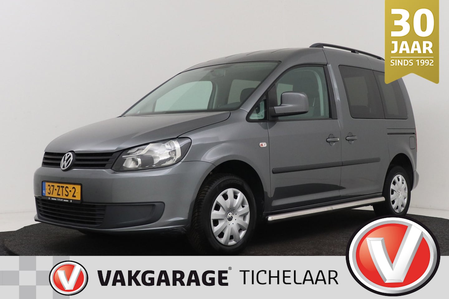 Volkswagen Caddy - Combi 1.2 TSI Trendline | Afn. Trekhaak | Cruise Control | Parkeersensoren | All-season | - AutoWereld.nl
