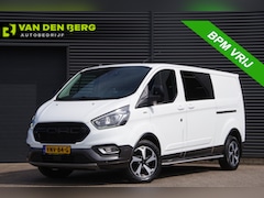 Ford Transit Custom - 320 2.0 TDCI L2 ACTIVE DC-5P, 170PK AUT. 2X SCHUIFDEUR, TREKHAAK, RAPTOR GRILLE, CAMERA, N