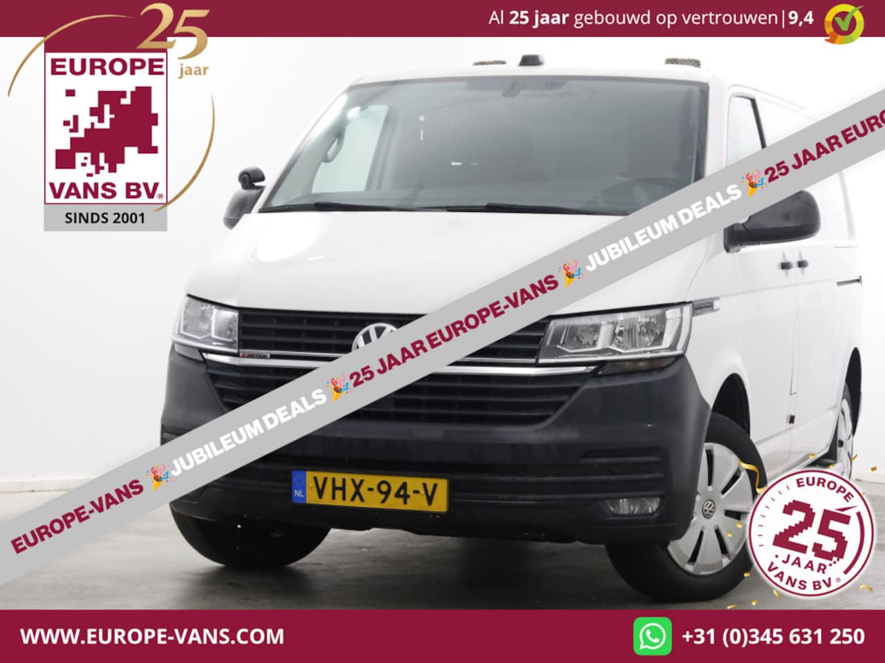 Volkswagen Transporter - T6.1 2.0 TDI 150pk L1H1 4Motion 4x4+Sperdiff. Achterklep/2x Schuifdeur 05-2021 - AutoWereld.nl