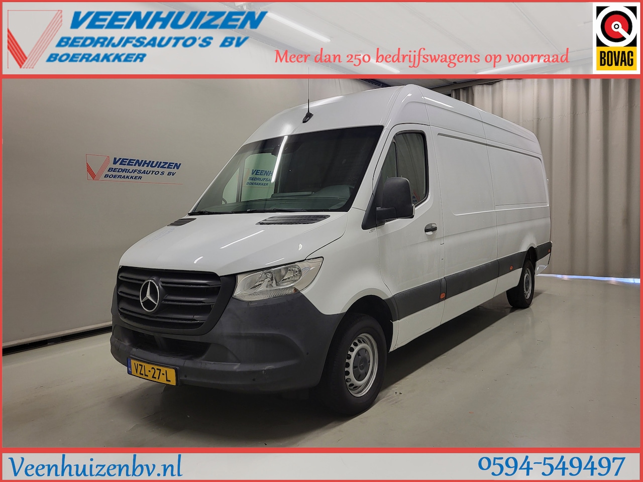 Mercedes-Benz Sprinter - 317CDI L3/H2 Automaat 3500kg Trekgewicht Euro 6! - AutoWereld.nl
