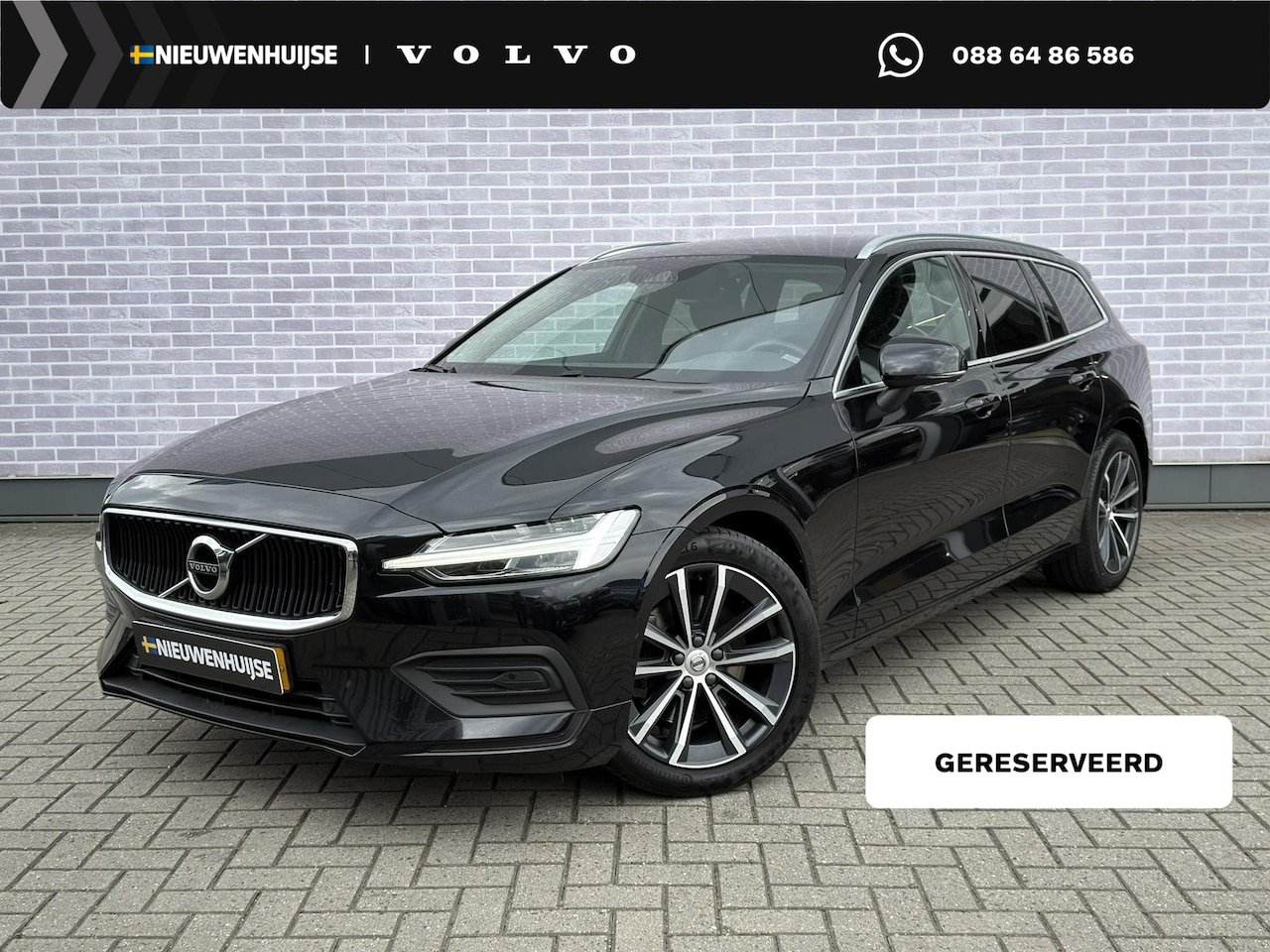Volvo V60 - 2.0 B3 Momentum Business | Harman Kardon Audio | Achteruitrijcamera | Parkeersensoren | Ke - AutoWereld.nl