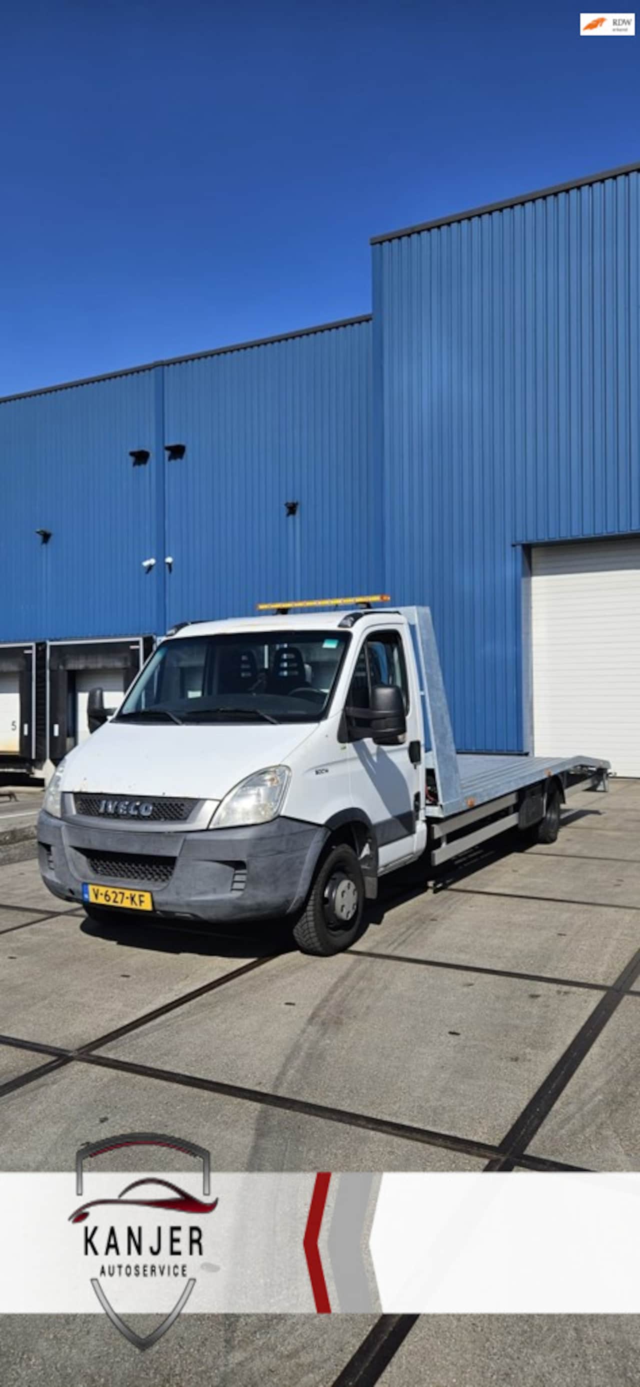 Iveco Daily - 50C14 3.0 DIESEL OPRIJWAGEN NIEUW ZWAAILAMP + BAK + LIER + LUCHTVERING + TREKHAAK - AutoWereld.nl