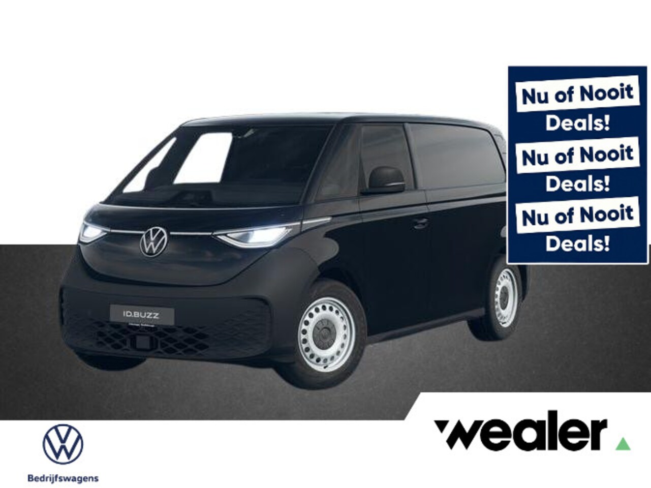Volkswagen ID. Buzz Cargo - Bedrijfswagens Economy Limited Edition Elektromotor 210 kW (286 p | Trekhaak elektrisch | - AutoWereld.nl