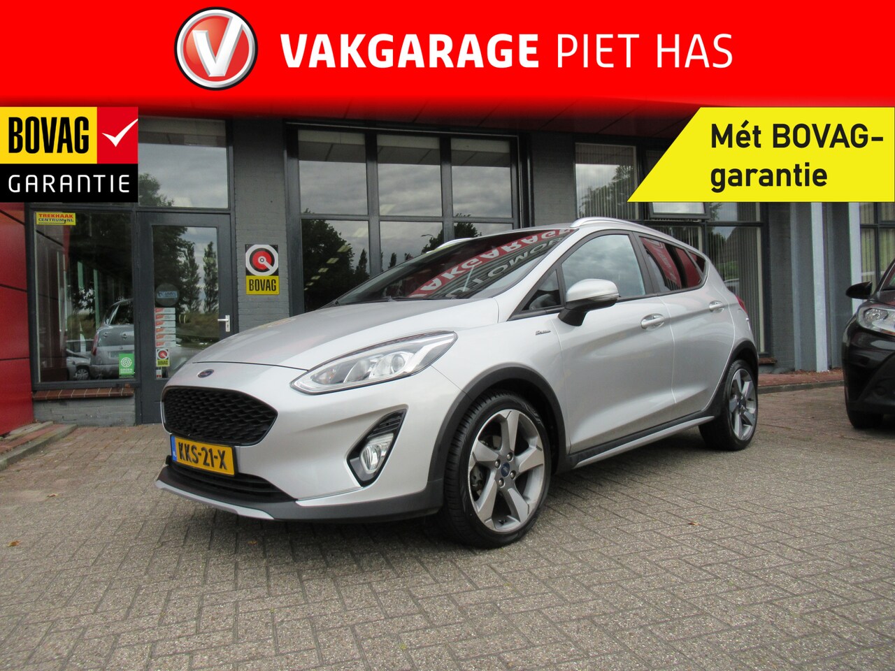 Ford Fiesta - Active 1.0 Eco| 100-PK| Titanium| Automaat| | Clima-Airco | Android Auto | Parkeercamera | - AutoWereld.nl