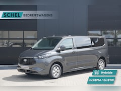 Ford Transit Custom - 340 2.5 PHEV L2H1 Limited 232pk 9 Zits - Keyless - ACC - Blindspot - Camera - Carplay - Na