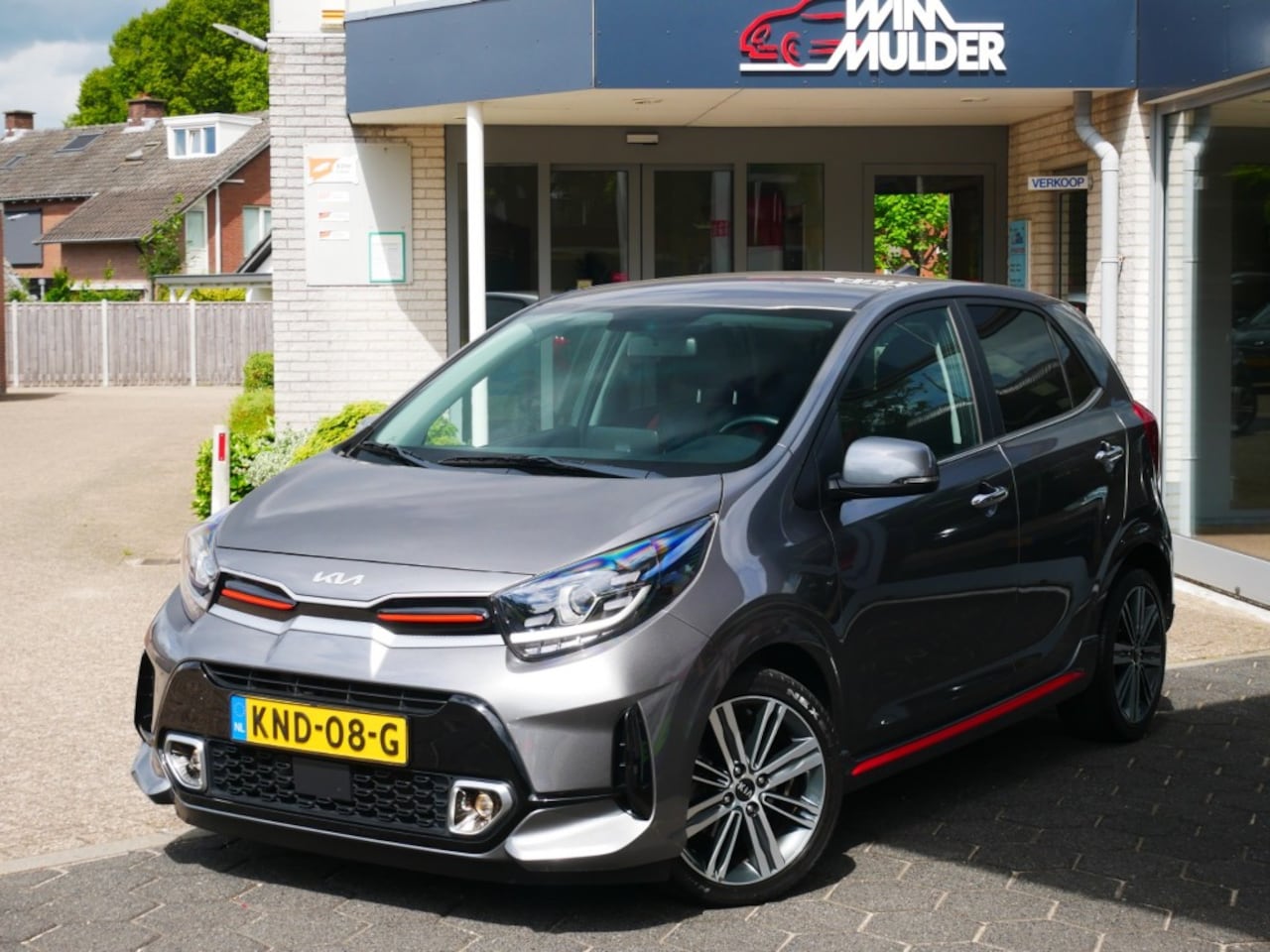 Kia Picanto - 1.0 T-GDI GT-LINE 100 Pk  **Clima//Navi//Lm ** - AutoWereld.nl