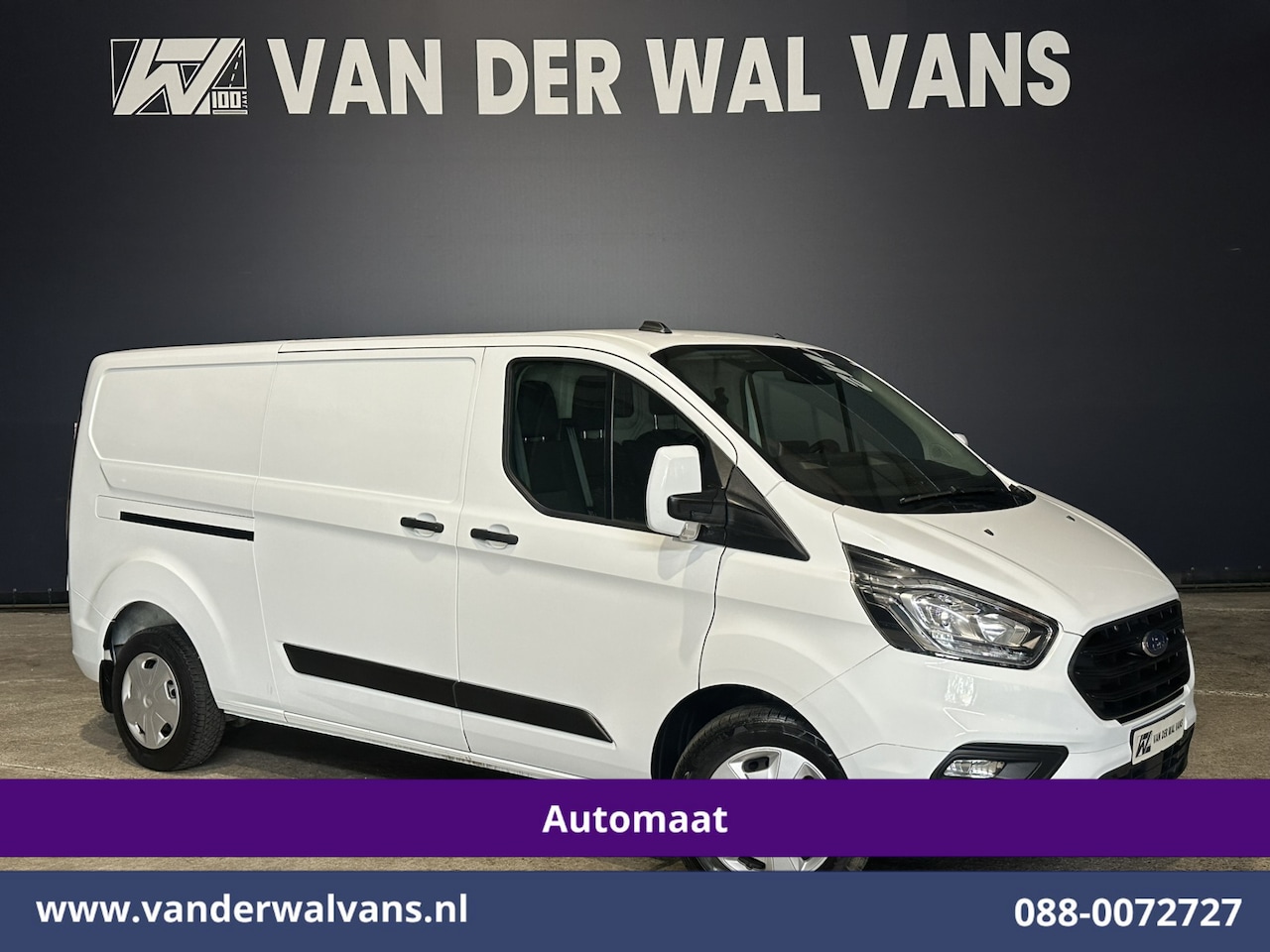 Ford Transit Custom - 2.0 TDCI 131pk Automaat L2H1 Euro6 Airco | Camera | Navigatie | Cruisecontrol | LED Verwar - AutoWereld.nl