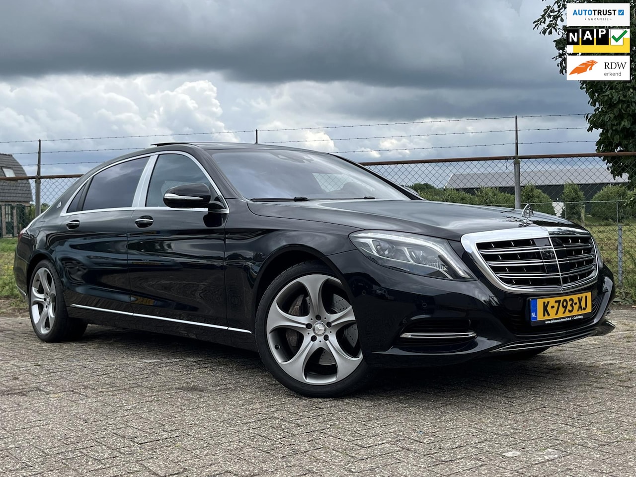 Mercedes-Benz S-klasse - 500 Maybach 4Matic Massage Chauffeurspakket 360 camera - AutoWereld.nl