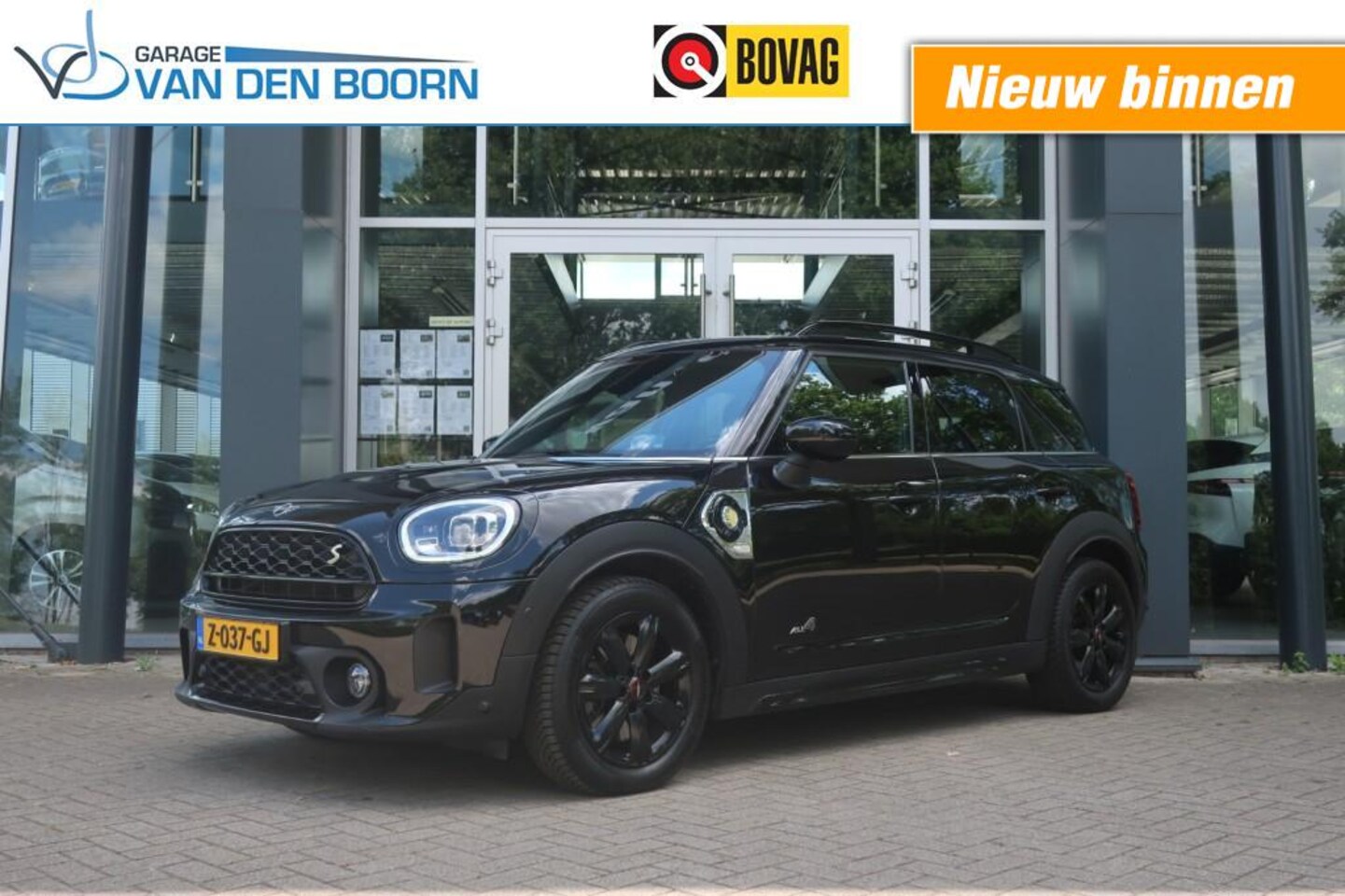 MINI Countryman - 1.5 PHEV ALL4, Leer, Stoelverwarming, HUD, LED, Keyless, Union Jack etc. - AutoWereld.nl