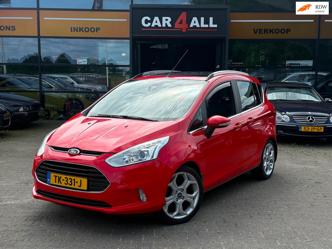 Ford B-Max - 1.0 EcoBoost Titanium First Edition NIEUWSTAAT!!/BOMVOL OPTIES/APK 16-5-2027 - AutoWereld.nl