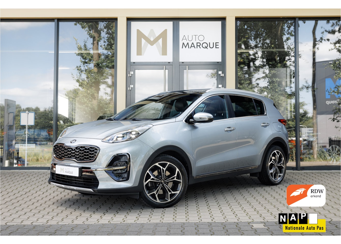 Kia Sportage - 1.6 T-GDI 177PK Aut. | GT-Line | Panoramadak | Achteruitrijcamera | Lederen Bekleding | JB - AutoWereld.nl