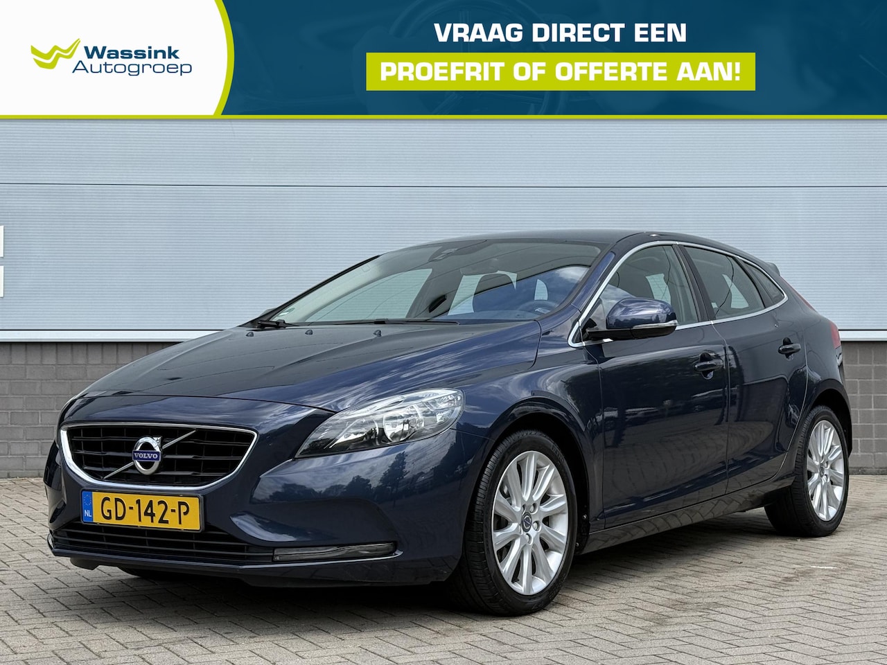 Volvo V40 - 1.6 T4 Momentum | Automaat | Parkeersensoren | Automatische Airco | Cruise Control | Trekh - AutoWereld.nl