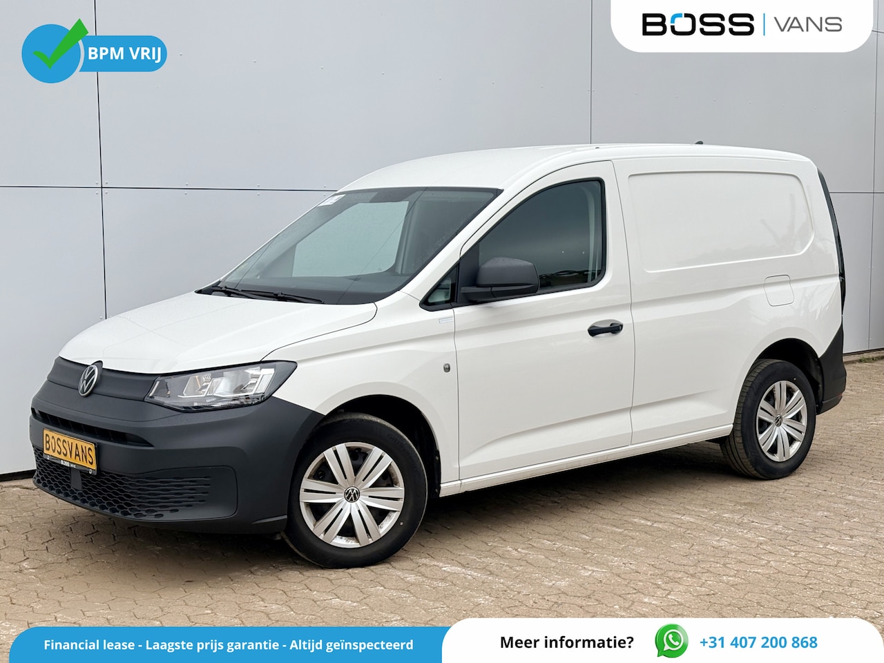 Volkswagen Caddy Cargo - 2.0 TDI 75PK L1 Cruise Control Airco Carplay Parkeersensoren Achter - AutoWereld.nl