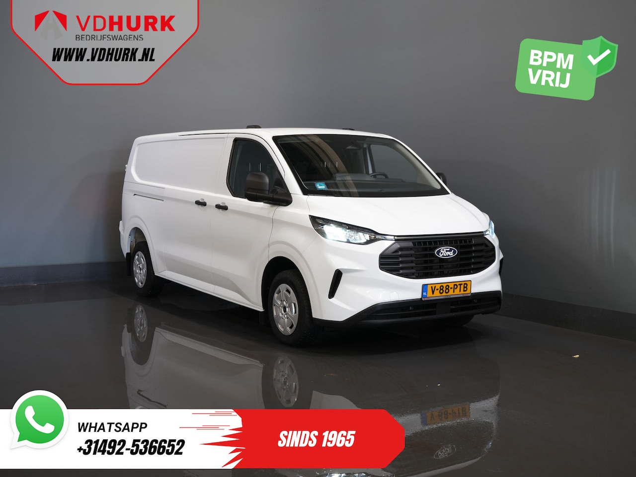 Ford Transit Custom - 2.0 TDCI L2 Trend LED/ Carplay/ Camera/ Climate/ PDC/ Cruise/ DAB - AutoWereld.nl