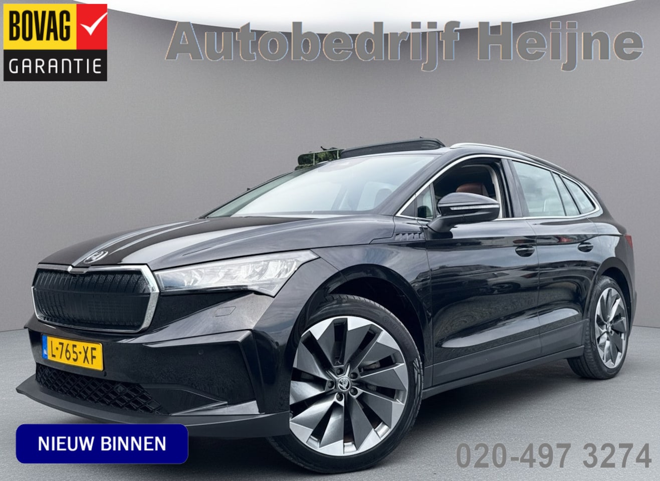 Skoda Enyaq iV - 60 LEDER/PANO/APPLE/21''VELG - AutoWereld.nl
