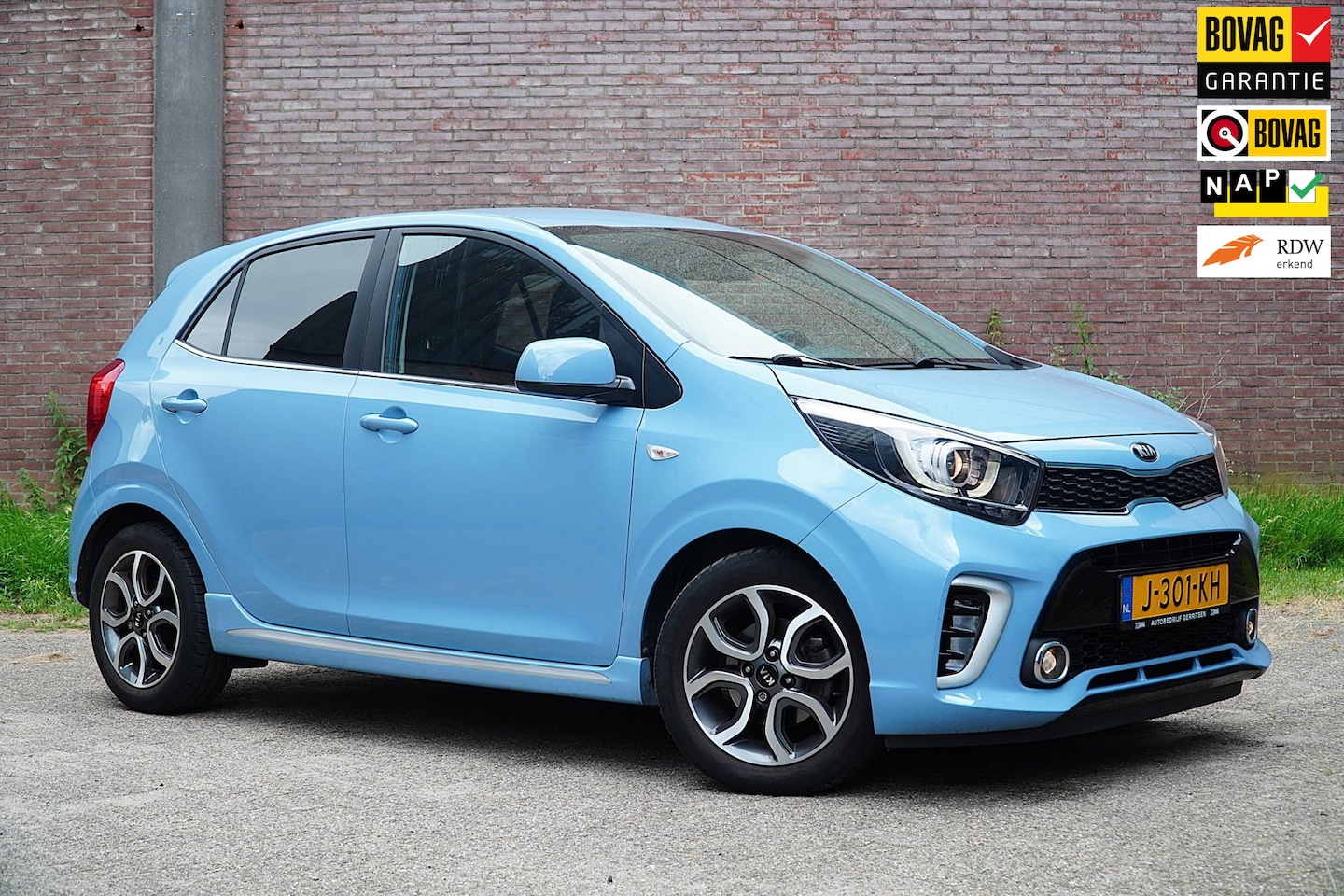 Kia Picanto - 1.0 MPi GT-Line Edition 1.0 MPi GT-Line Edition 67PK, Nav, Airco, Apple Carplay, Lederen Bekleding, Ned. Auto - AutoWereld.nl