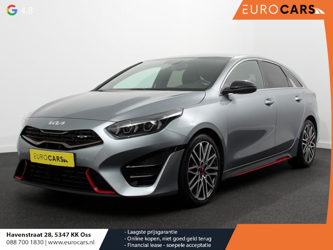 Kia Pro cee'd - 1.6 T-GDi 204pk! Automaat GT Navigatie Apple CarPlay /  Android Auto Camera Adaptieve Crui - AutoWereld.nl