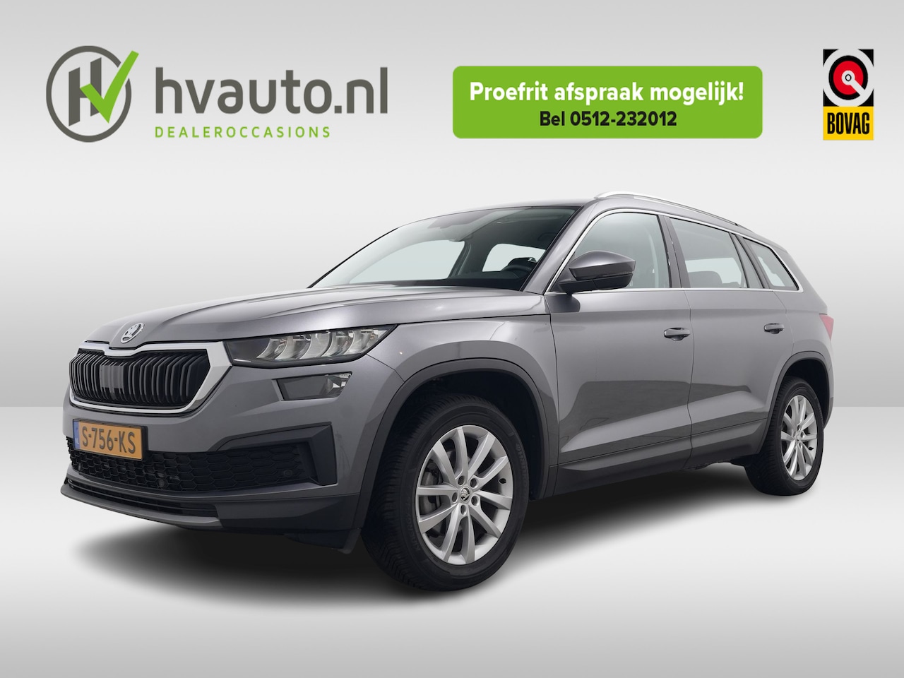 Skoda Kodiaq - 1.5 TSI ACT 150PK BUSINESS EDITION 7 PERS | Trekhaak | Navi | Camera | Half leer - AutoWereld.nl