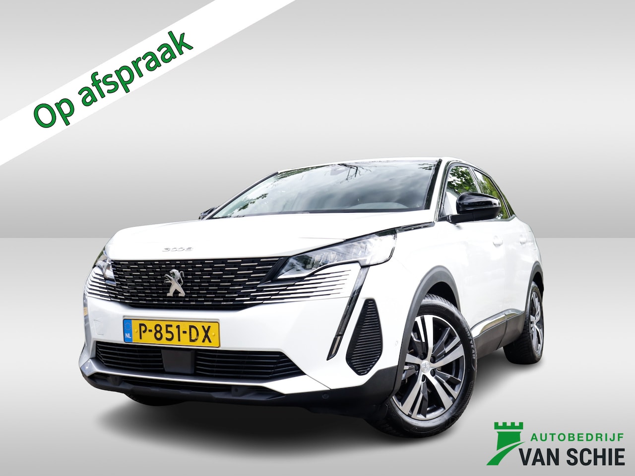 Peugeot 3008 - 1.6 HYbrid 225 Blue Lease Allure 1e-Eig. & Dealer-Onderh. BOVAG-Garantie. NL-Auto. - AutoWereld.nl