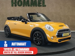 MINI Cabrio - 2.0 Cooper S Chili CABRIO - LEDEREN BEKLEDING - CLIMATE CONTROL - PARKEERSENSOREN VOOR/ AC