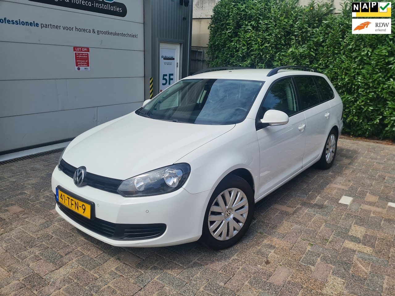 Volkswagen Golf Variant - 1.6 TDI/DSG7/NWE APK 7-27/RIJDT GOED/AIRCO/EXPORT - AutoWereld.nl