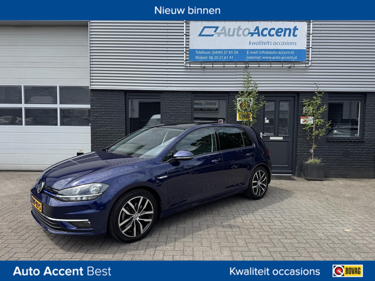 Volkswagen Golf - 1.5 TSI Comfortline Business Navi/Schuifdak/Klima/48dkm... - AutoWereld.nl