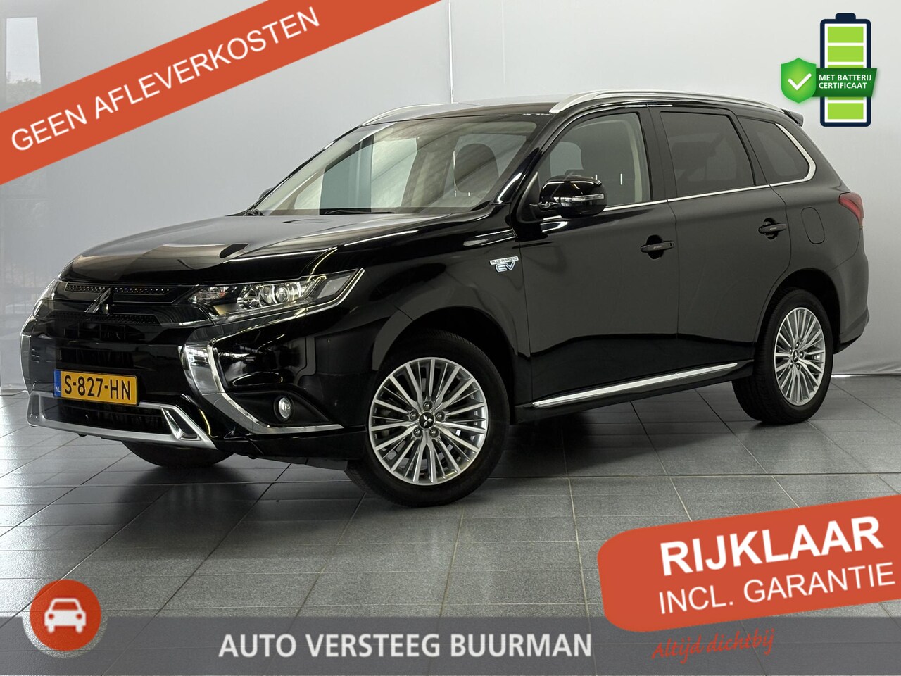 Mitsubishi Outlander - 2.4 PHEV Intense+ Camera, Stoelverwarming, Android Auto - AutoWereld.nl