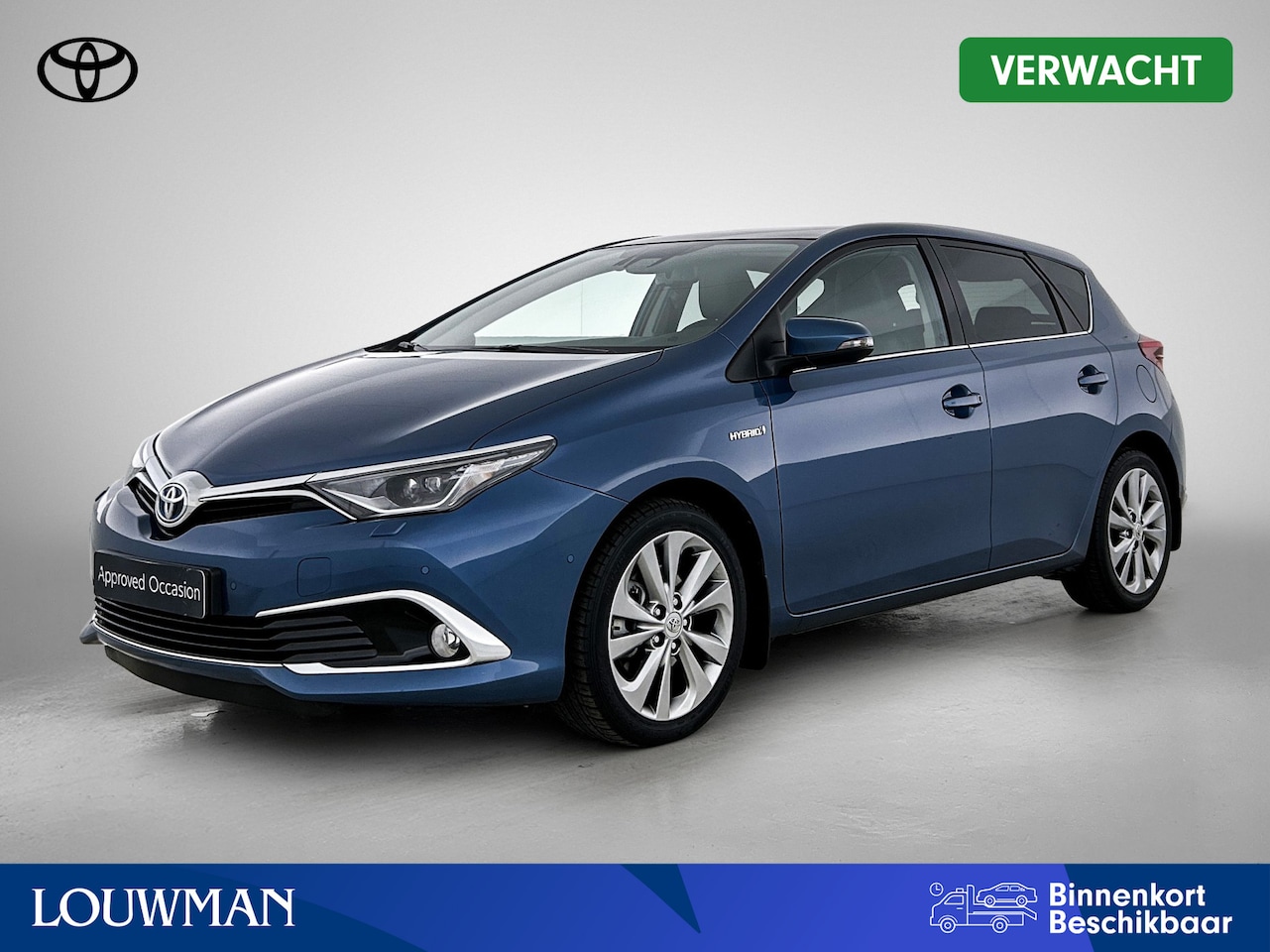 Toyota Auris - 1.8 Hybrid Executive | Panoramdak | Parkeersensoren voor+achter met assistent | Stoelverwa - AutoWereld.nl