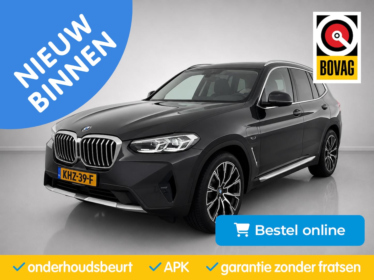 BMW X3 - xDrive30e High Executive| Carplay|CruiseControl|Navi|Stoelverwarming|Camera| - AutoWereld.nl