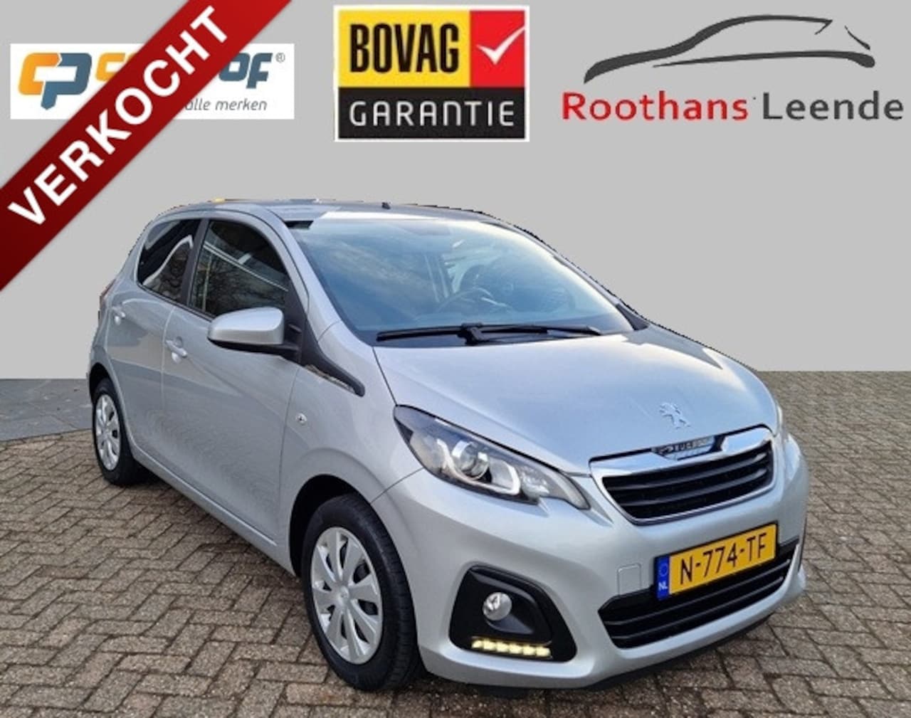 Peugeot 108 - 1.0 e-VTi 72pk 5Drs Active - Airco - AutoWereld.nl