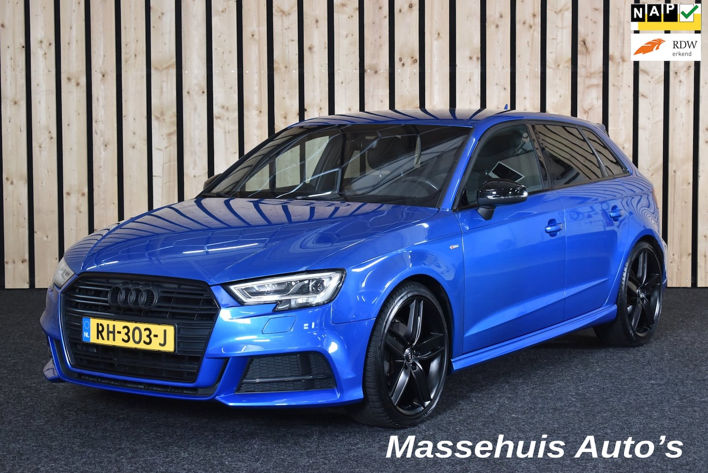 Audi A3 Sportback - 1.5 TFSI CoD Sport S Line Edition 2x S-line 19" DSG NL-auto 164dkm 110kW NL-auto Nwe APK - AutoWereld.nl