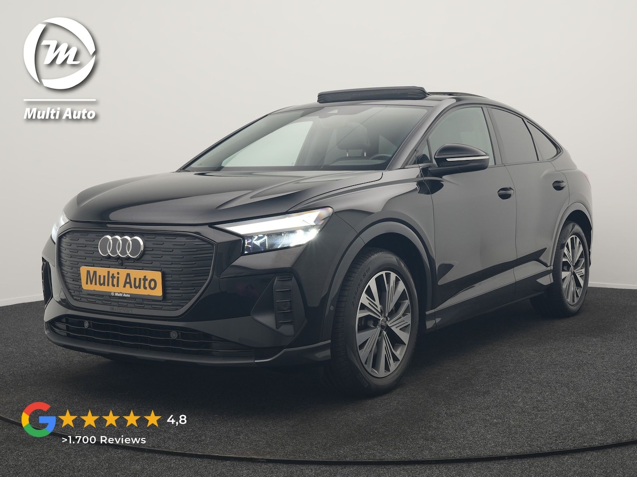 Audi Q4 Sportback e-tron - 40 Advanced edition 82 kWh 204pk Dealer O.H. | Panodak | Adaptive Cruise | Camera | Keyles - AutoWereld.nl