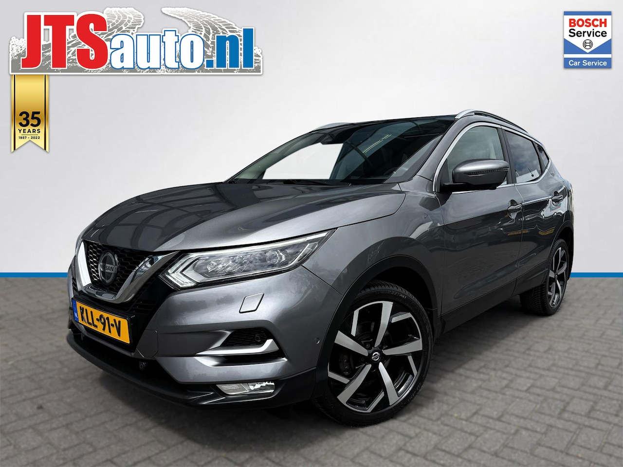 Nissan Qashqai - 1.2 DIG-T Aut. Tekna, Pano, Camera, Stoelverwarming - AutoWereld.nl