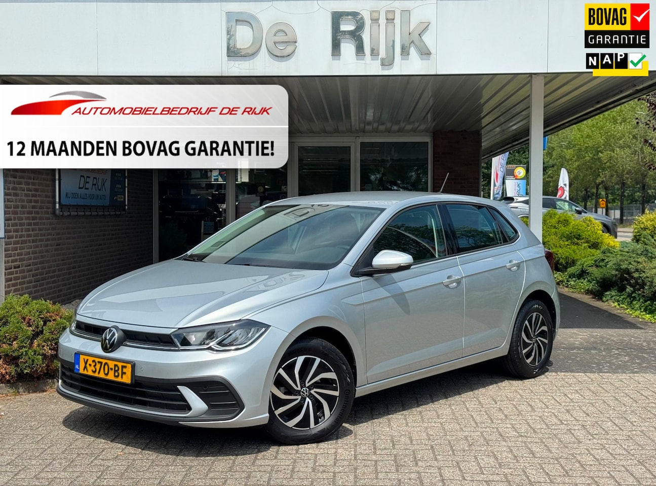 Volkswagen Polo - 1.0 TSI Life | Navi, Camera, Stoelverw., ACC, Airco, Carplay/Android | Dealeronderhouden | - AutoWereld.nl