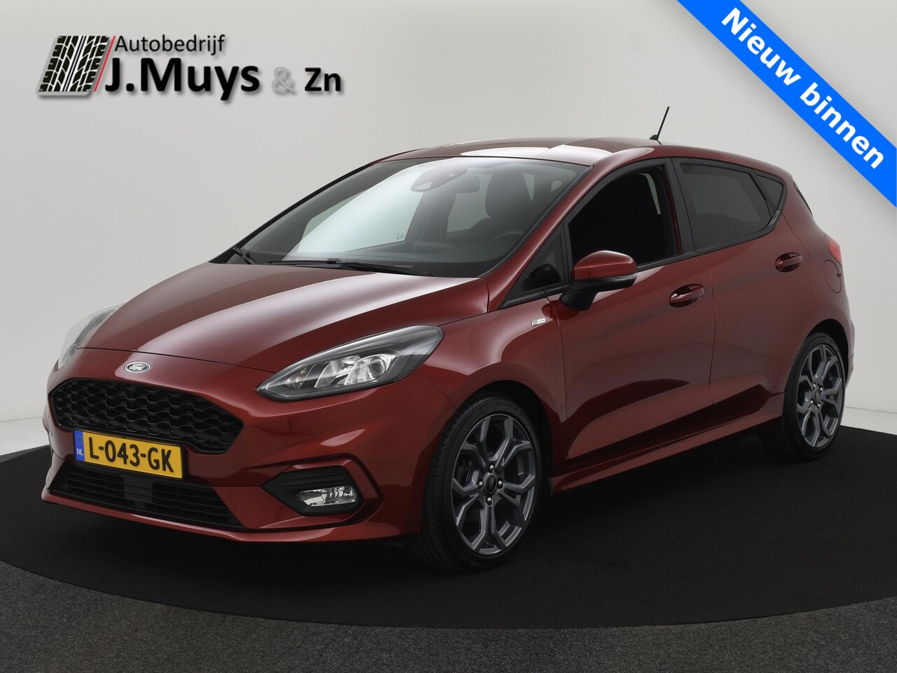 Ford Fiesta - 1.0 EcoBoost 125PK ST-Line AUTOM. NAVI|CLIMA|CRUISE|17INCH|LED|PDC|ORG.NL - AutoWereld.nl