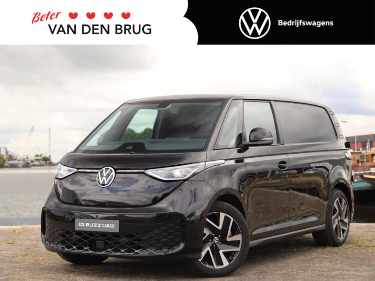 Volkswagen ID. Buzz Cargo - Bedrijfswagens Bulli Limited Edition Elektromotor 210 kW (286 pk) Sept. rijden | Alarm | L - AutoWereld.nl