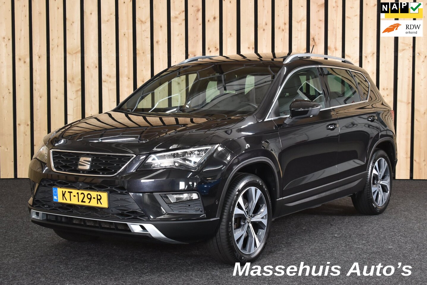 SEAT Ateca - 1.4 EcoTSI Xcellence Trekhaak Panoramadak CarPlay Clima Camera Cruise 150dkm NL-auto Nwe A - AutoWereld.nl