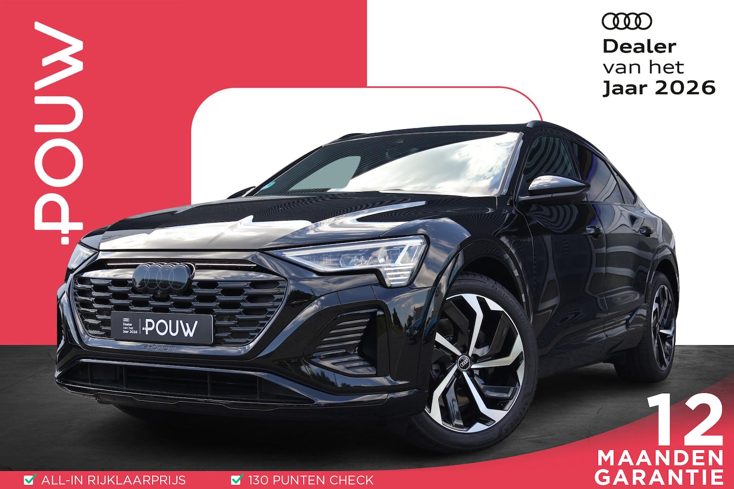 Audi Q8 Sportback e-tron - 50 340pk quattro S Edition | Panoramadak | Head-up Display | Bang & Olufsen | Elek. Sports - AutoWereld.nl