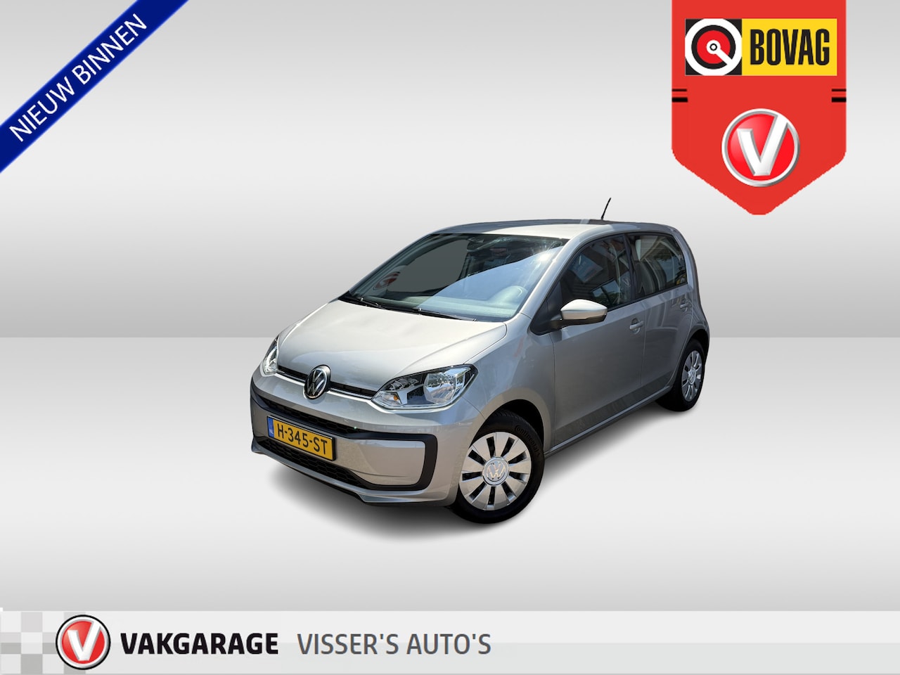 Volkswagen Up! - 1.0 BMT move up! | airco | zuinig | inruil en financiering mogelijk - AutoWereld.nl