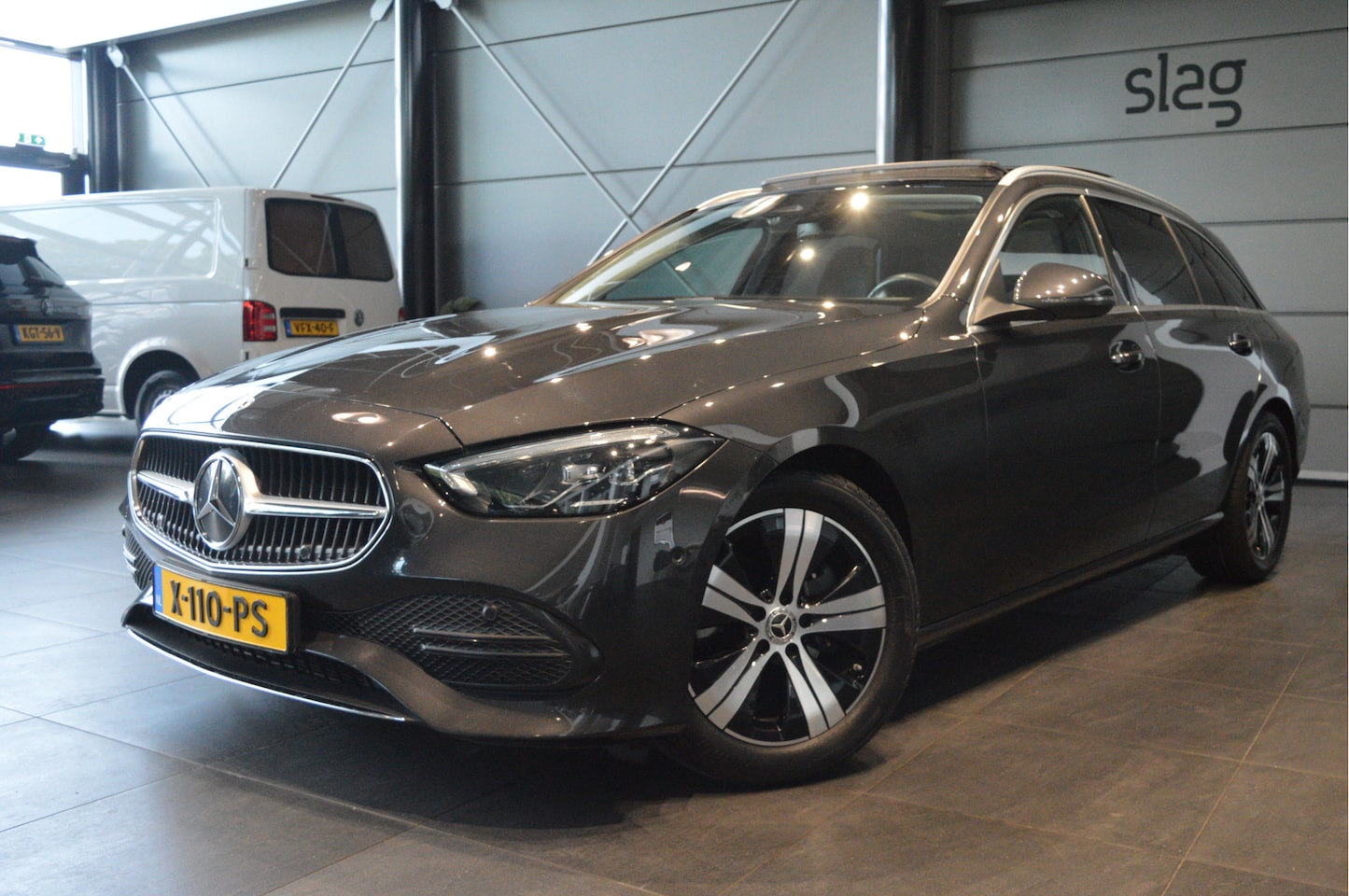 Mercedes-Benz C-klasse Estate - 180 Luxury Line navi pano cruise camera nieuw model !! - AutoWereld.nl