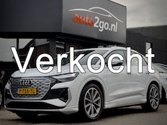 Audi Q4 e-tron - 40 2X S-LINE 77 kWh LEDER 20 INCHE-LMV CAMERA-360 DIGI-DASH NAVI LED PDC