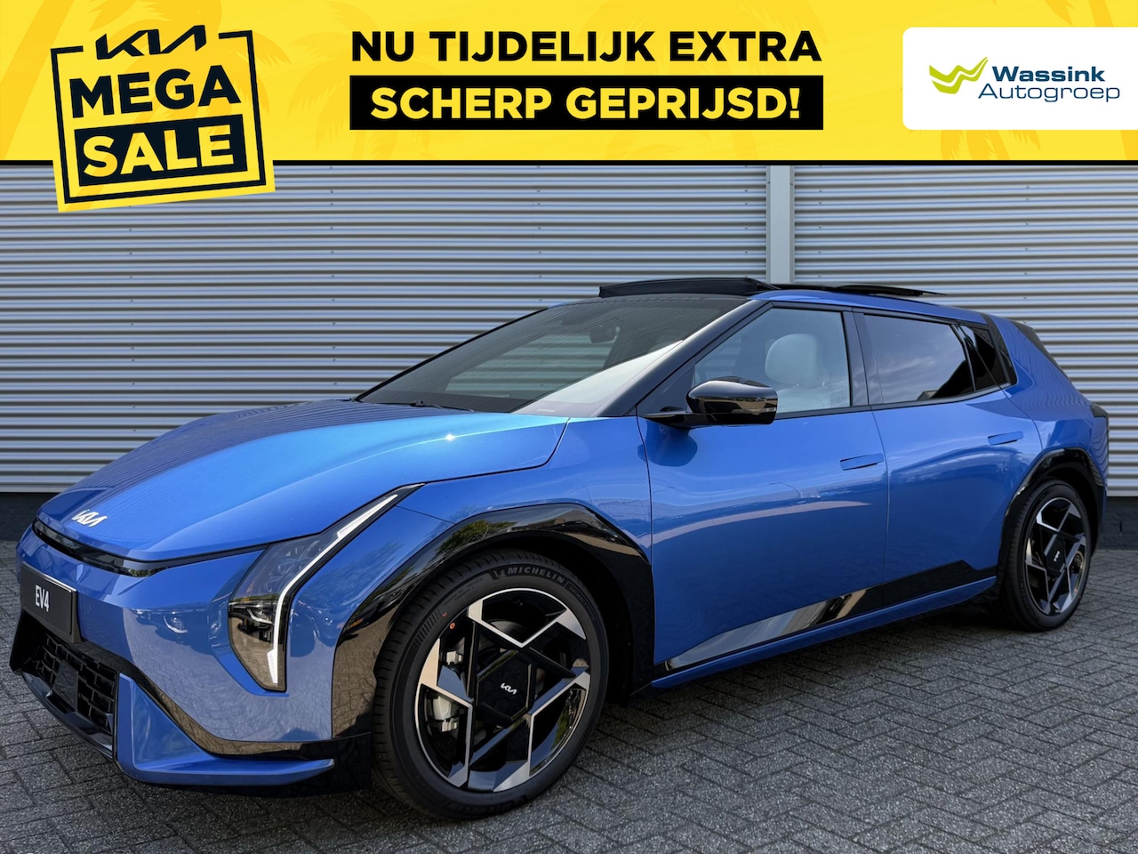 Kia EV4 - GT-Line 81.4 kWh | Schuif/Kanteldak | Harman/Kardon | Stoel/Stuurwielverwarming | Camera | - AutoWereld.nl