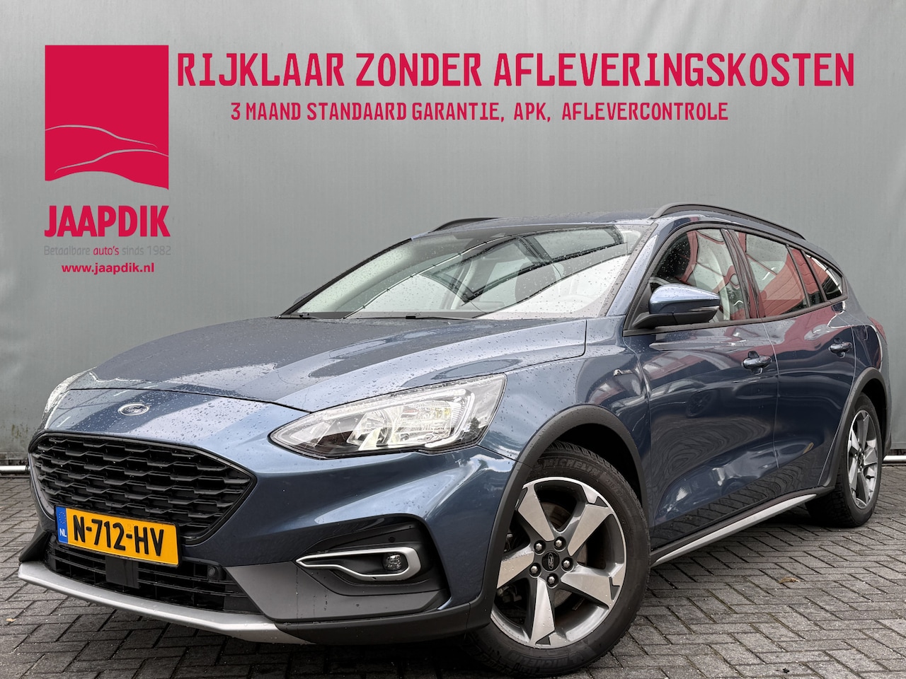 Ford Focus Wagon - BWJ 2021 1.0 EcoBoost Hybrid 124 PK Active Business FULL LED | CAMERA | KEYLESS | CARPLAY - AutoWereld.nl