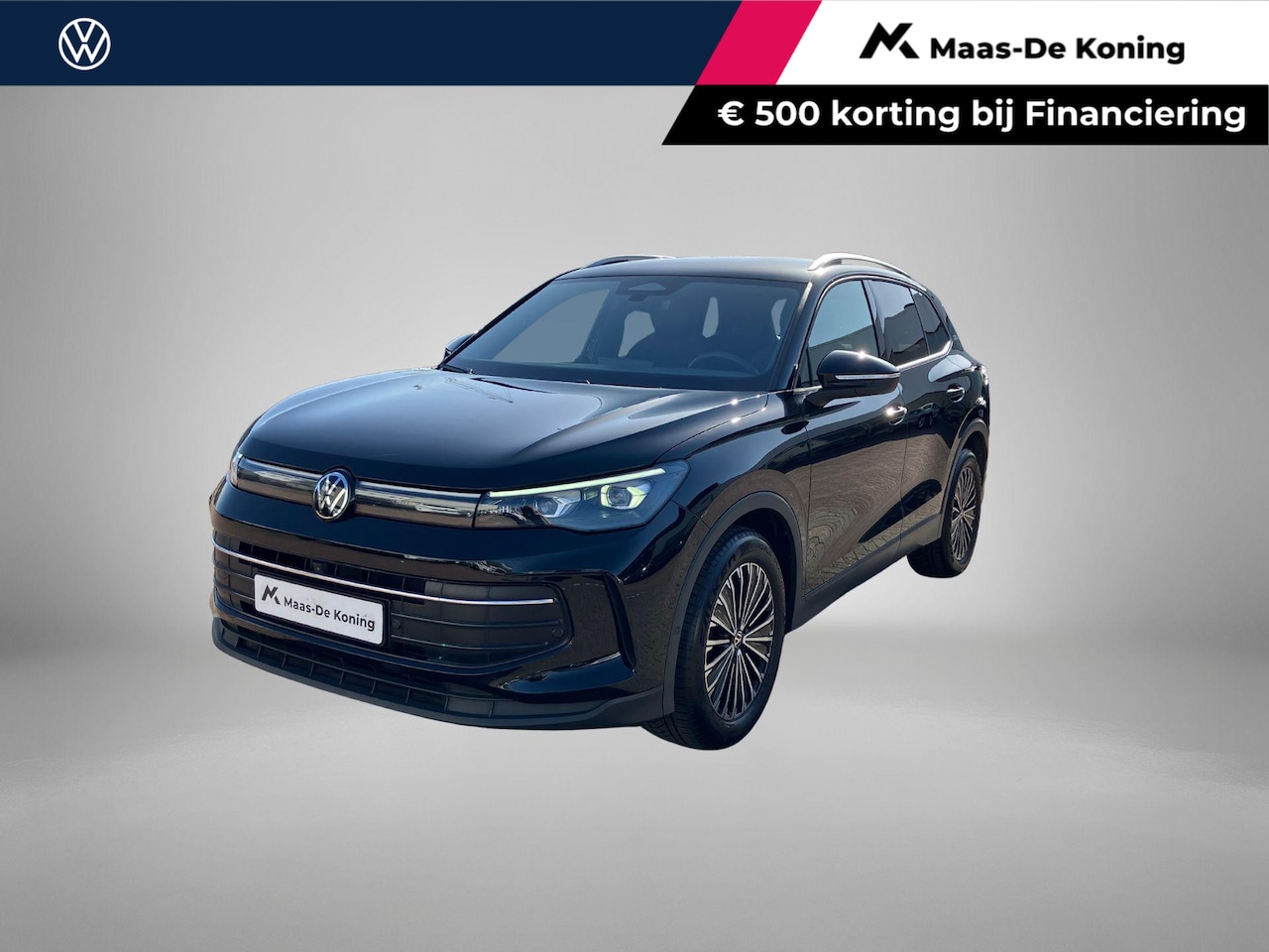 Volkswagen Tiguan - 1.5eTSI/150PK Goal DSG · Trekhaak · 360°Camera + Parkeersensoren · Navigatie · Garantie t/ - AutoWereld.nl