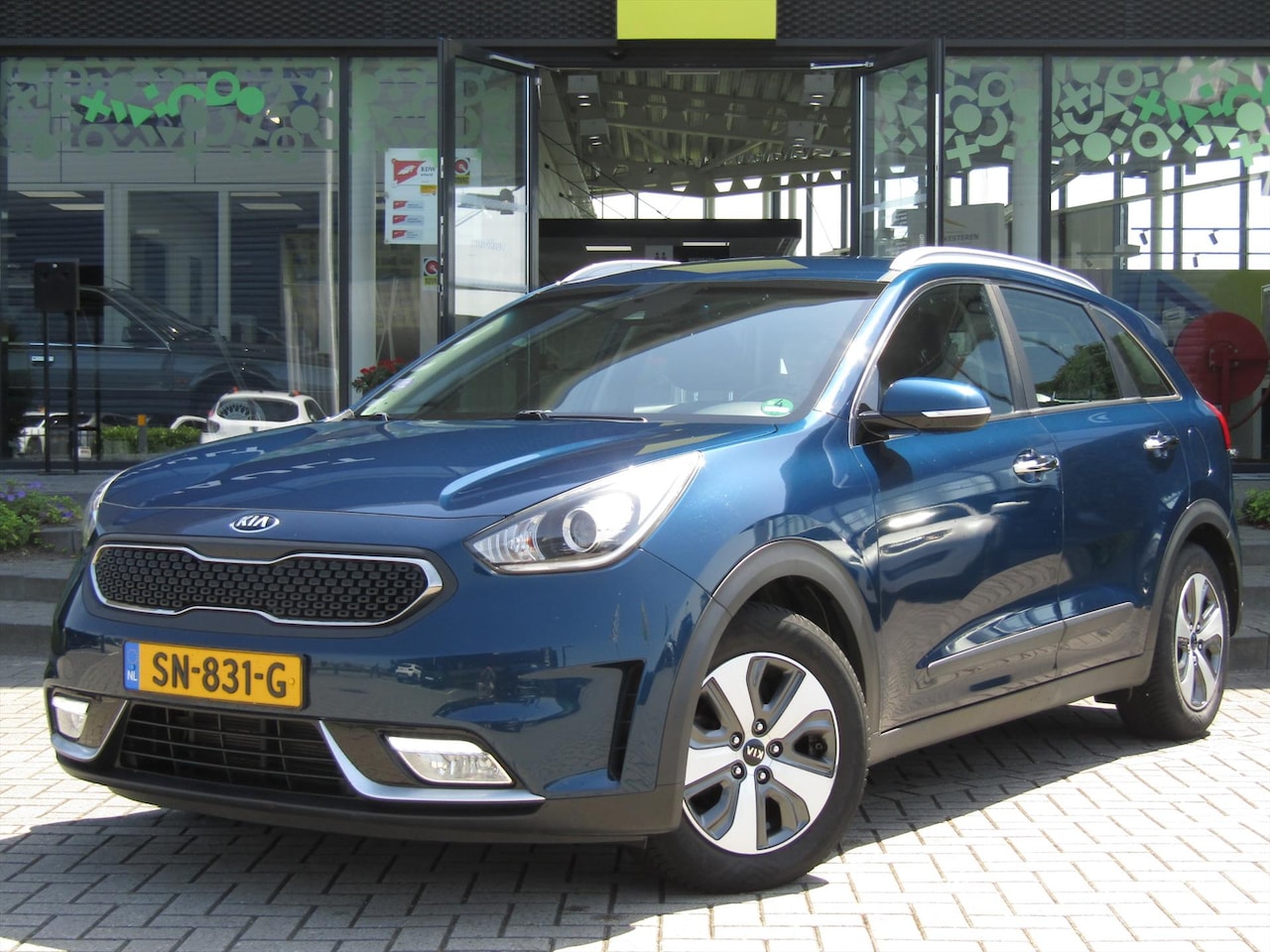 Kia Niro - 1.6 GDi Hybrid 141pk DCT6 DynamicLine / Trekhaak / Navigatie / Camera / Cruise - Control / - AutoWereld.nl