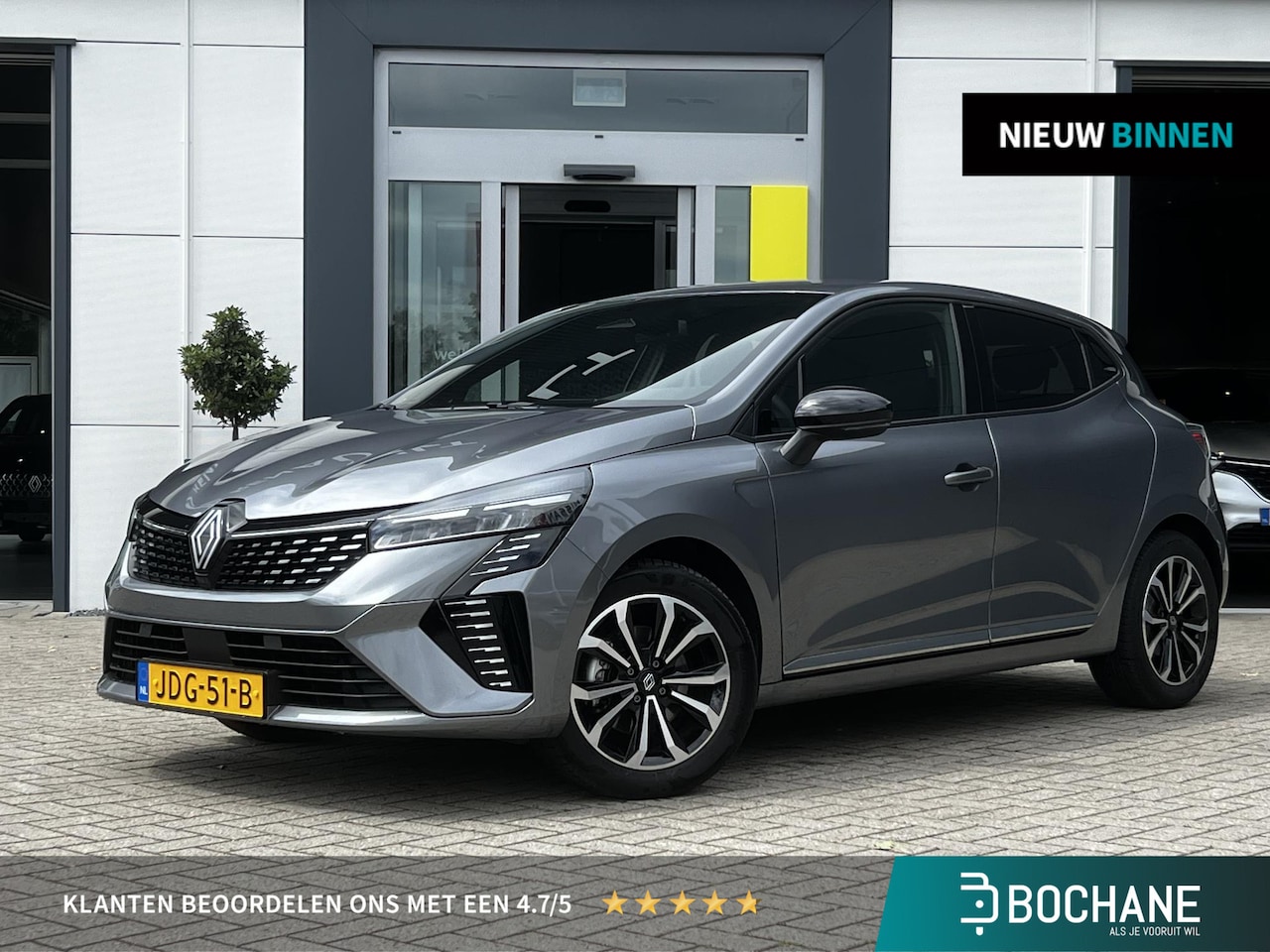 Renault Clio - 1.6 E-Tech Full Hybrid 145 techno | Achteruitrijcamera | Navigatie | Climate Control | App - AutoWereld.nl