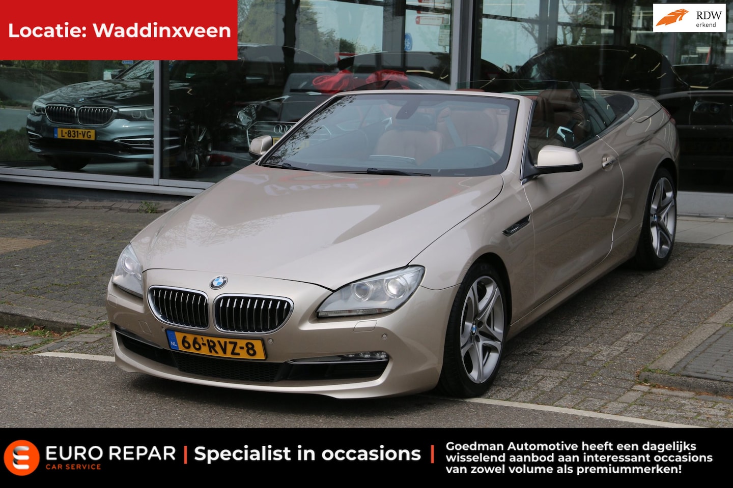 BMW 6-serie Cabrio - 640i High Executive DEALER OND. NL-AUTO NAP! - AutoWereld.nl
