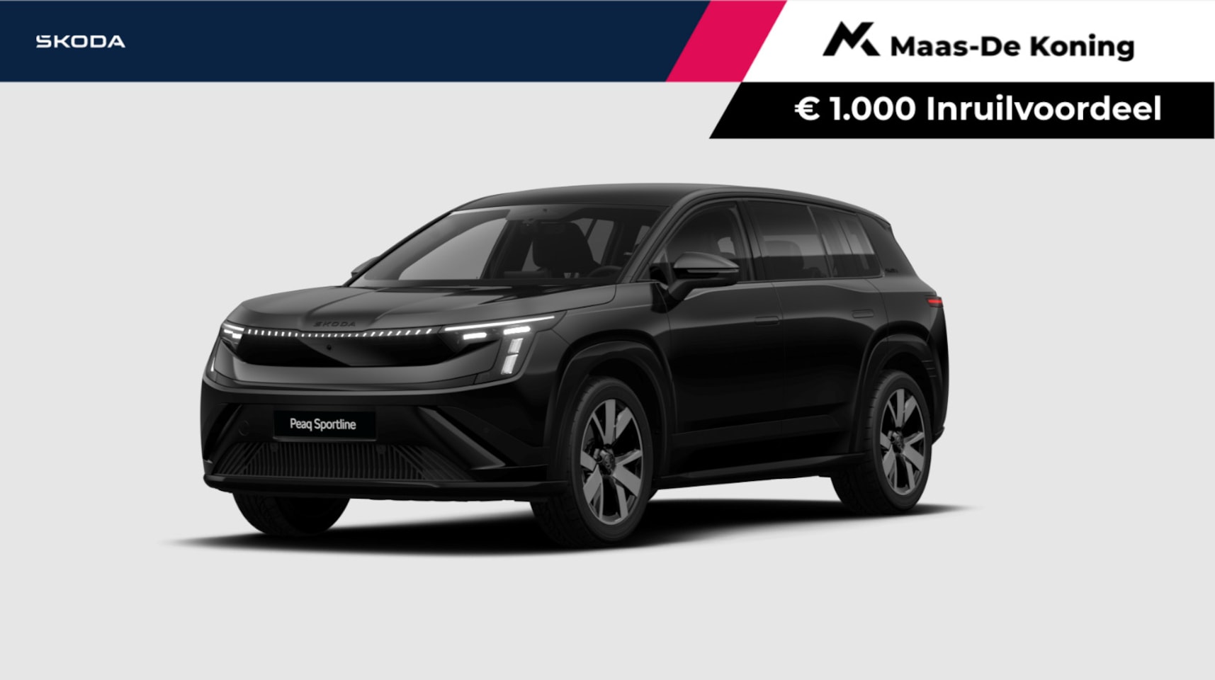 Skoda Peaq - 90 Sportline | Derde zitrij | Simply Clever | Trekhaak wegklapbaar | - AutoWereld.nl